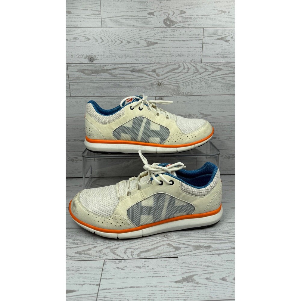 HELLY HANSEN athletic Causal Men’s Shoes White And Blue  8.5 US #259